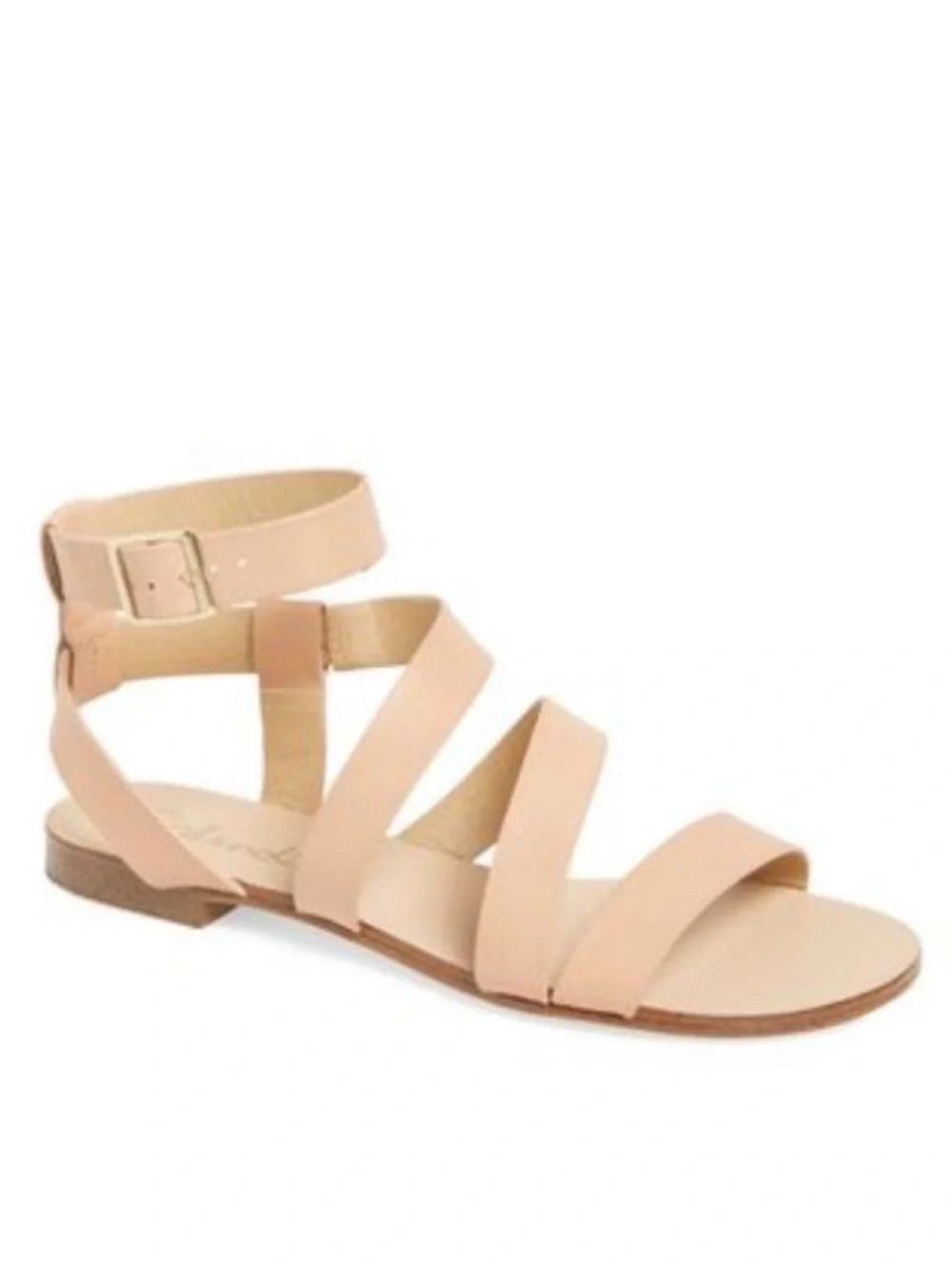 Splendid Caracas Nude Leather Sandals  7.5